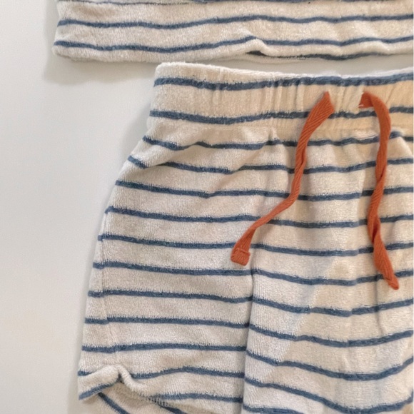 Wilson and Frenchy Terry Top  + Bottom Set - Picture 4 of 6